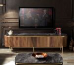 Tesla Tv ÜNİTESİ Ceviz Gold