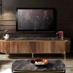 Tesla Tv ÜNİTESİ Ceviz Gold