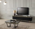 Tesla Tv ÜNİTESİ Siyah Gold