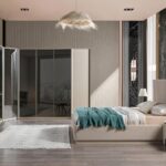 Asya Yatak Odası Takımı Köşe Dolaplı