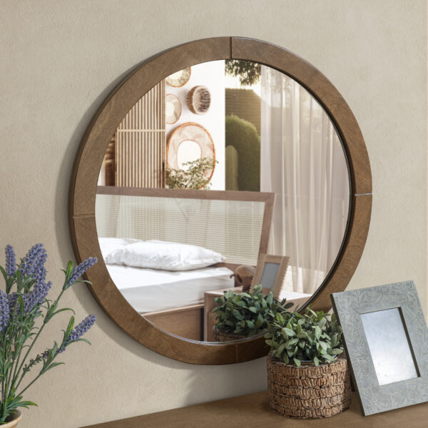 Valeria Aynalı Şifonyer Ceviz