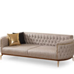 Nova Koltuk Takımı 3'lü Yataklı Kapitoneli