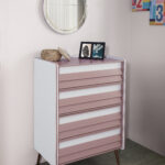 Rose Aynalı Şifonyer 1