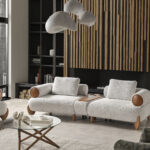 Soho Koltuk 3'lü Yataklı Ara Modül Ses Sistemli