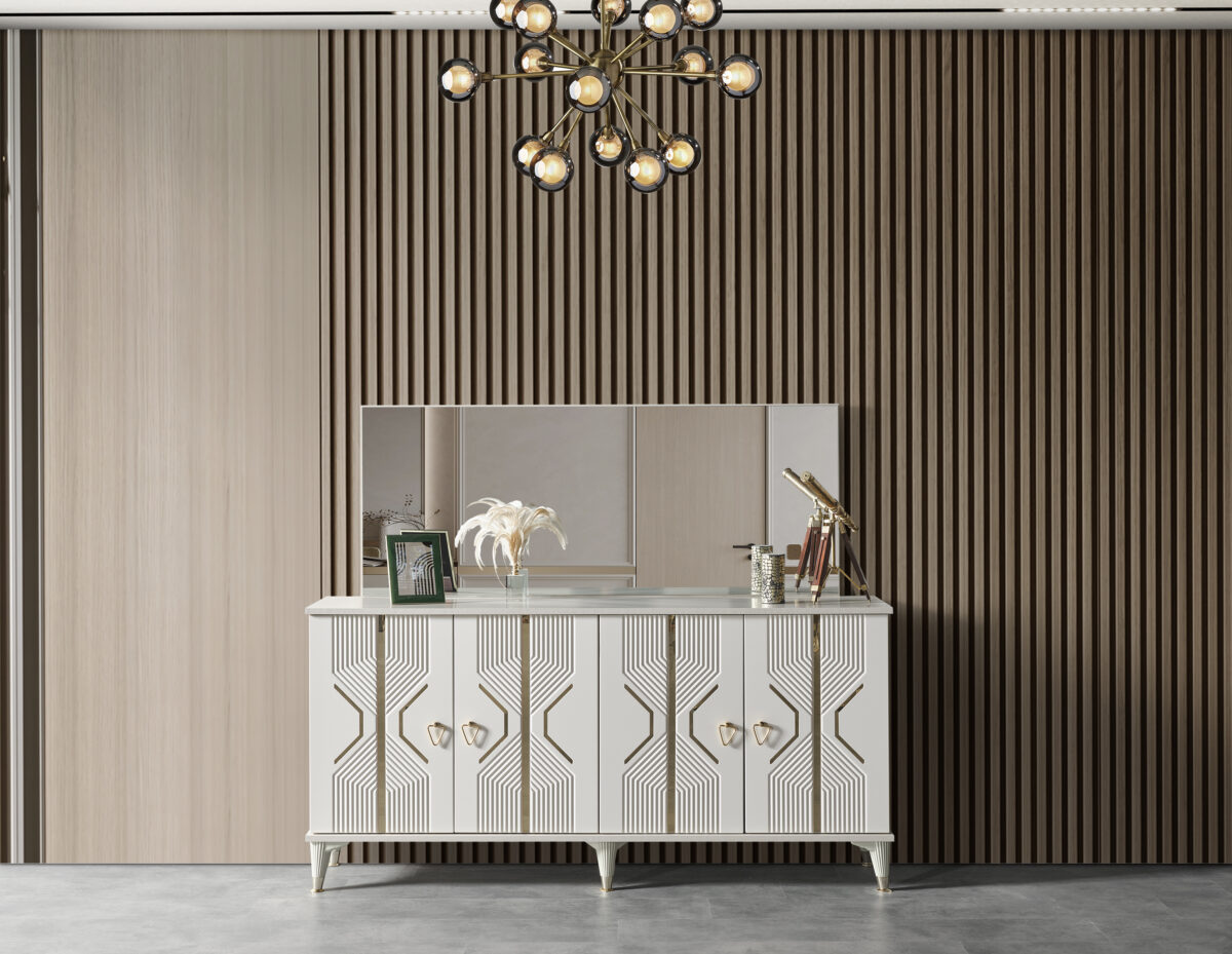 Kristal Yemek Odası Takımı - Image 6
