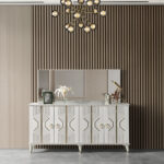 Kristal Aynalı Konsol