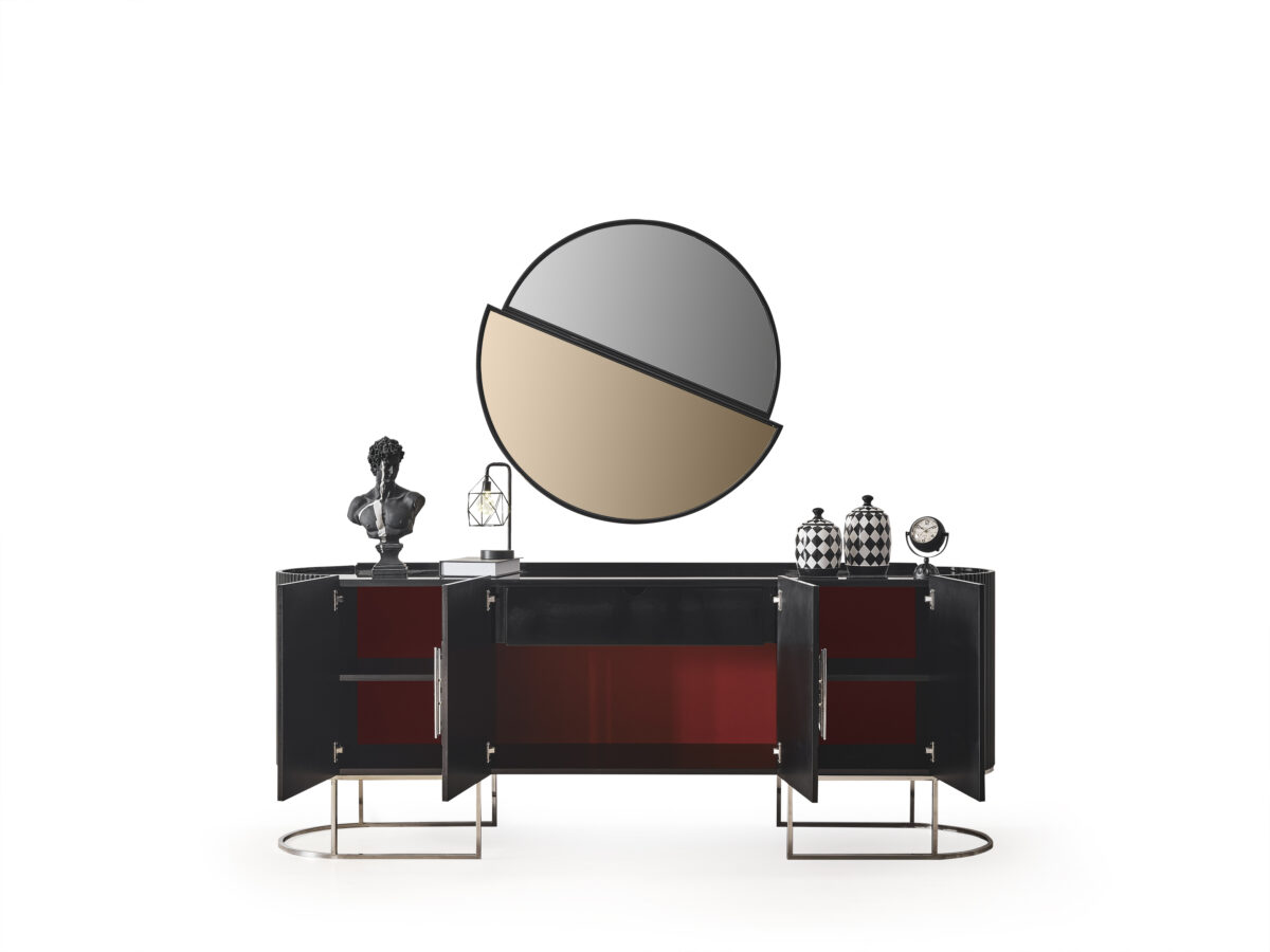 Gucci Black Silver Yemek Odası Takımı - Image 6