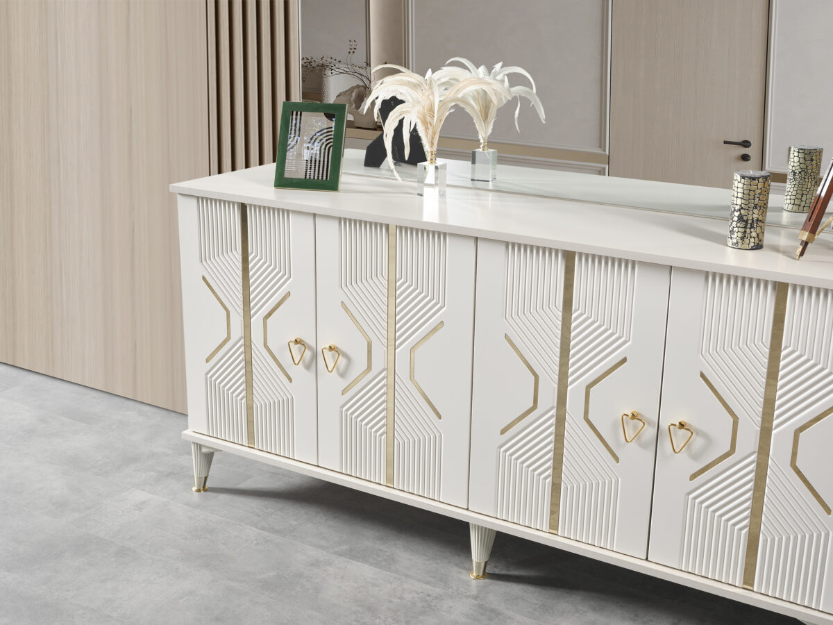 Kristal Yemek Odası Takımı - Image 9