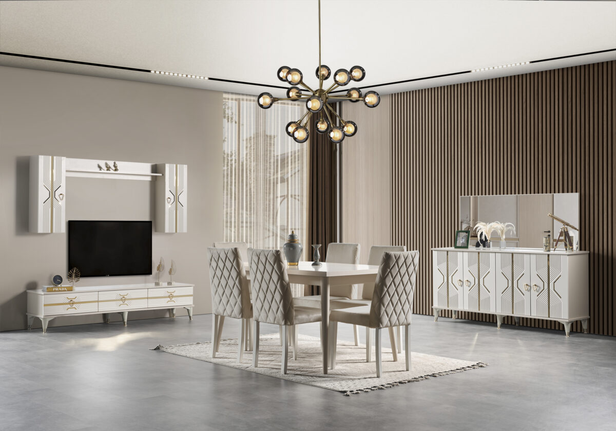 Kristal Yemek Odası Takımı - Image 1