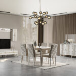 Kristal Yemek Odası Takımı