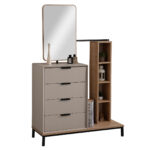 Marbel Aynalı Şifonyer