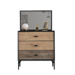 Aura Aynalı Şifonyer