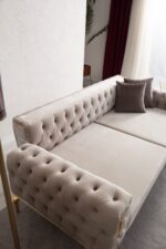 Berlin Kadife Koltuk Takımı - Görsel 4
