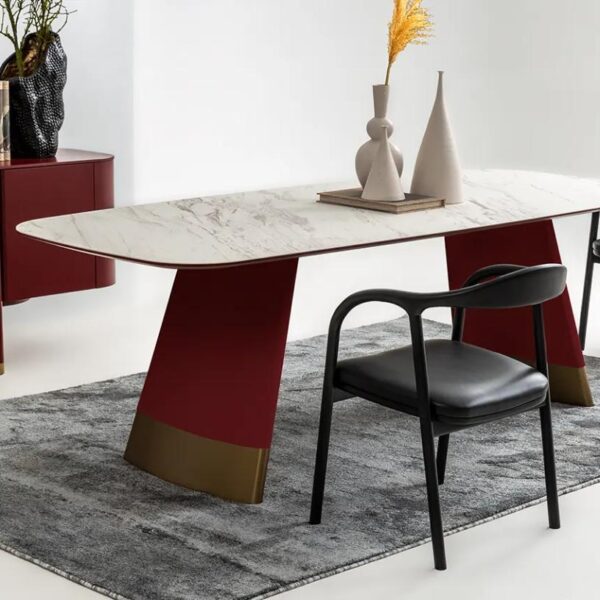 Delta Masa Bordo Porselen Kaplama