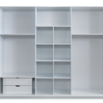 Ervanur Dolap Mavi Gümüş