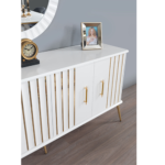 Ervanur Aynalı Konsol Gold