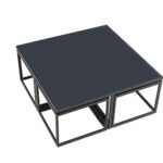 Gruşina Orta Sehpa Black