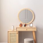 Valeria Aynalı Şifonyer Meşe