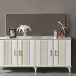 İnci Aynalı Konsol