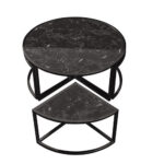 Matruşka Orta Sehpa Siyah