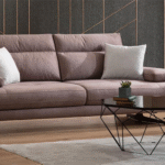 Milano Sabit Kaydırmalı 3 Lü Koltuk