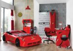 Garage Red Arabalı Genç Odası Takımı