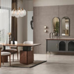 Yıldız Yemek Odası Takımı Antrasit