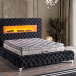 Şahin Çift Kişilik Baza Başlık Yatak 160*200