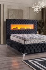 Şahin Çift Kişilik Baza Başlık Yatak 160*200 - Görsel 5