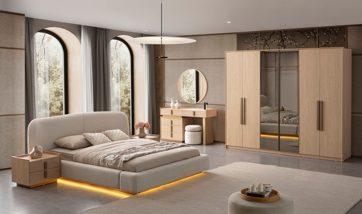 5Z2A4446-1155x684 Asya Yatak Odası Takımı - Görsel 1