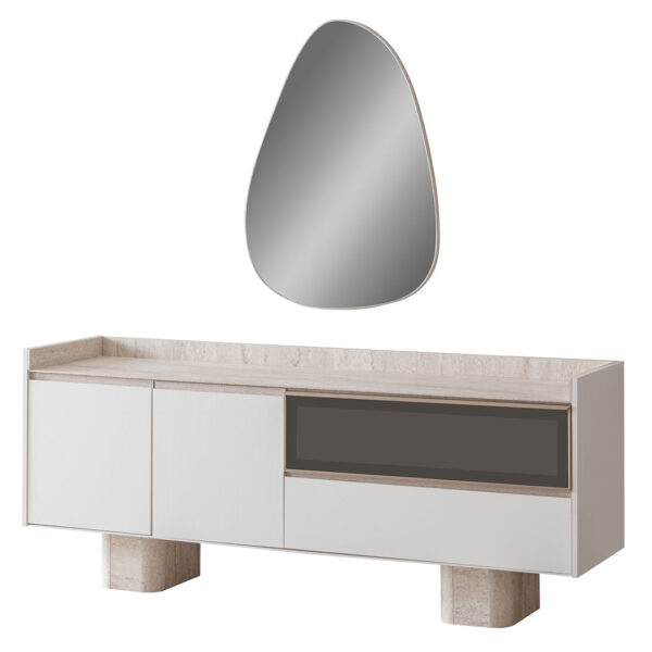 Flora Aynalı Konsol