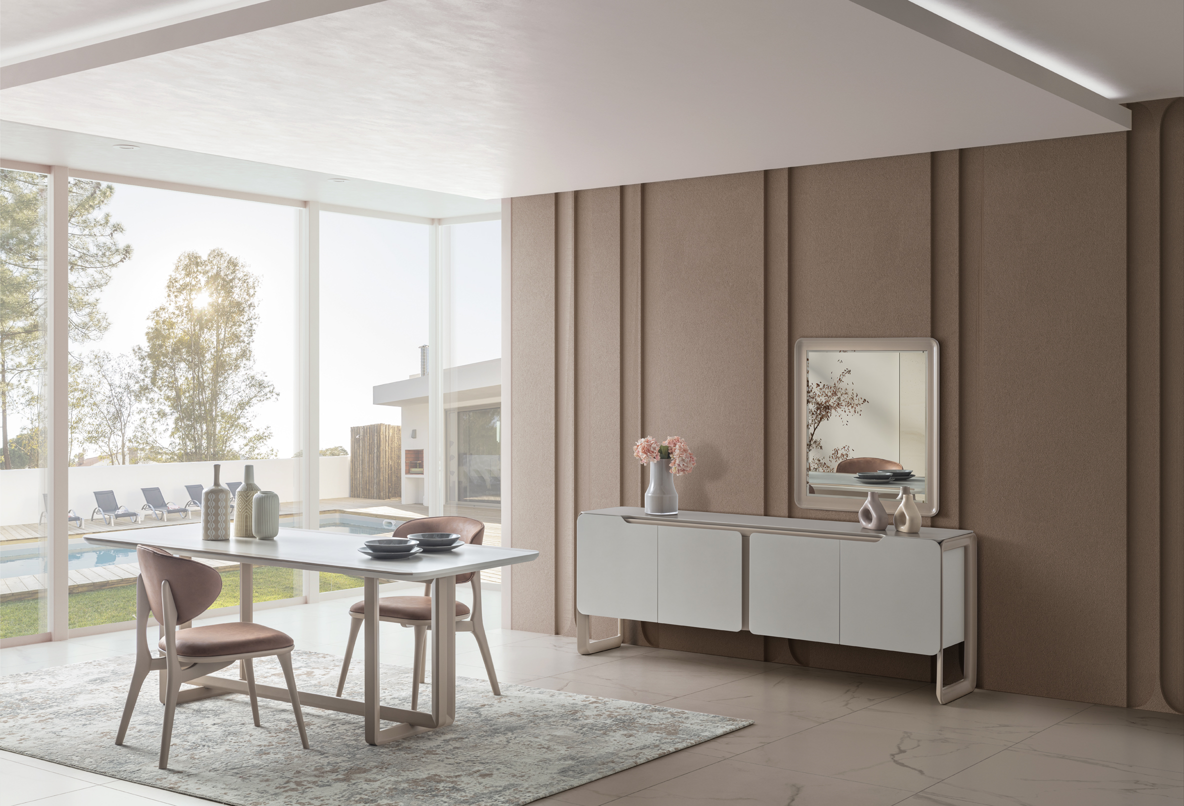 2 Rexona Yemek Odası Takımı - Görsel 1