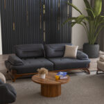 Jaguar Koltuk 3'lü Yataklı Antrasit