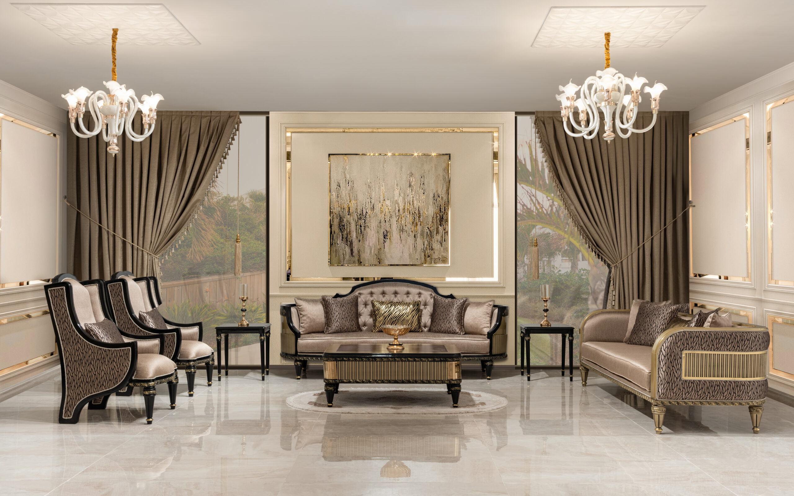 AsClssc0223-6025 copy Şiraz Koltuk Takımı - Görsel 1