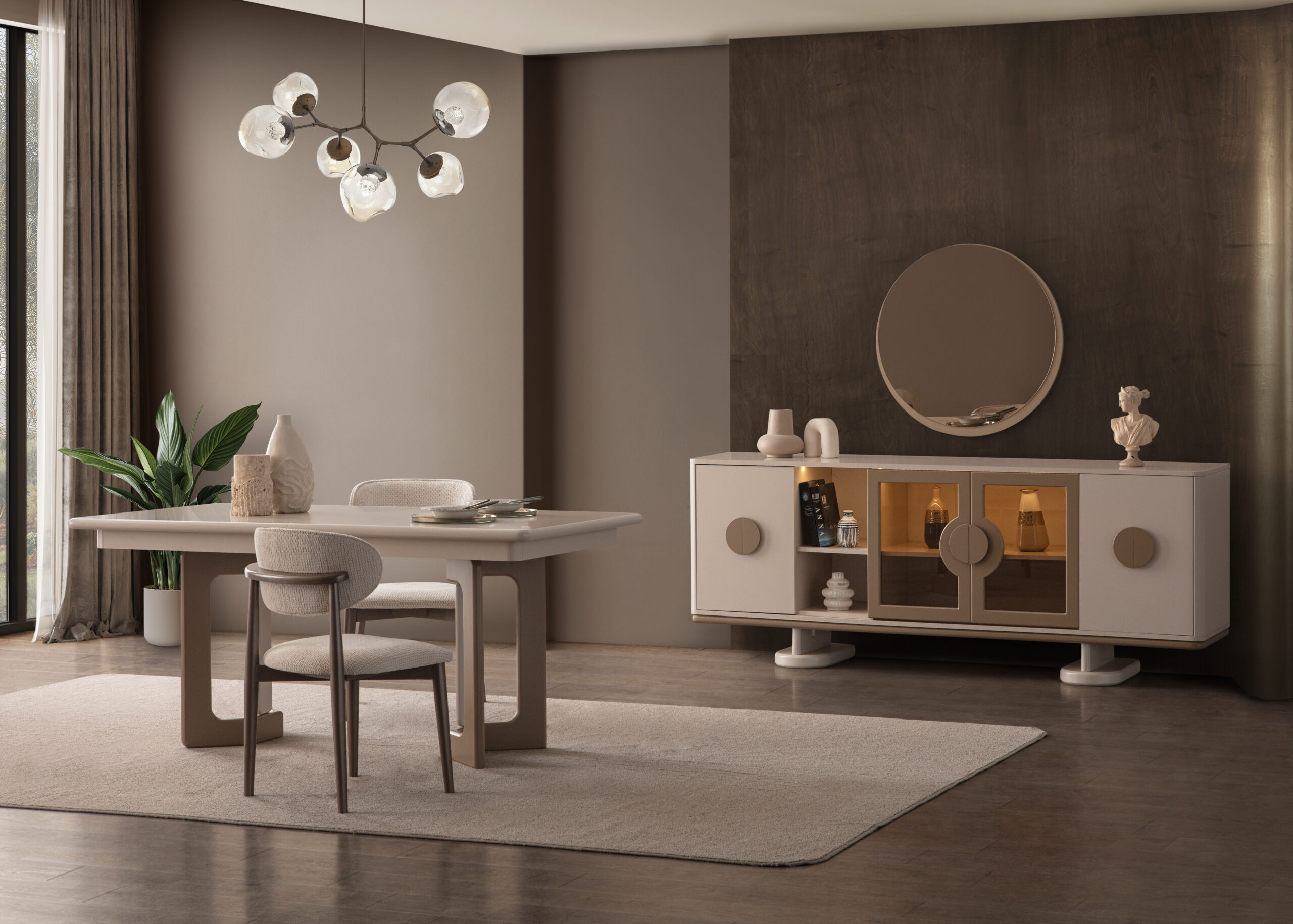 flora-yemek-odasi (1) Flora Yemek Odası Takımı - Görsel 1